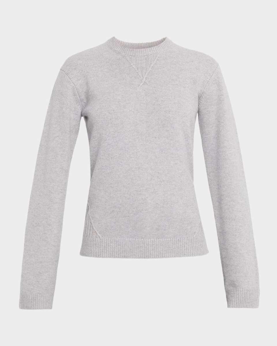 Wool-Cashmere Jersey Sweater
